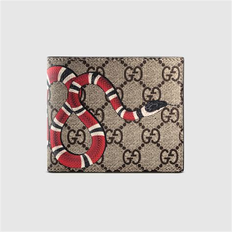 gucci wallet king snake|gucci snake wallet price.